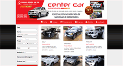 Desktop Screenshot of centercarautomoveis.com.br