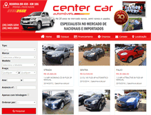 Tablet Screenshot of centercarautomoveis.com.br